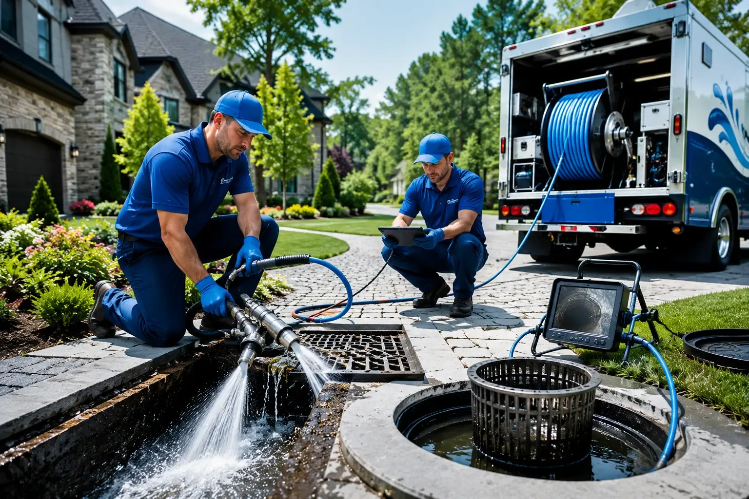 Local outdoor drain cleaning professionals in Slatington, PA